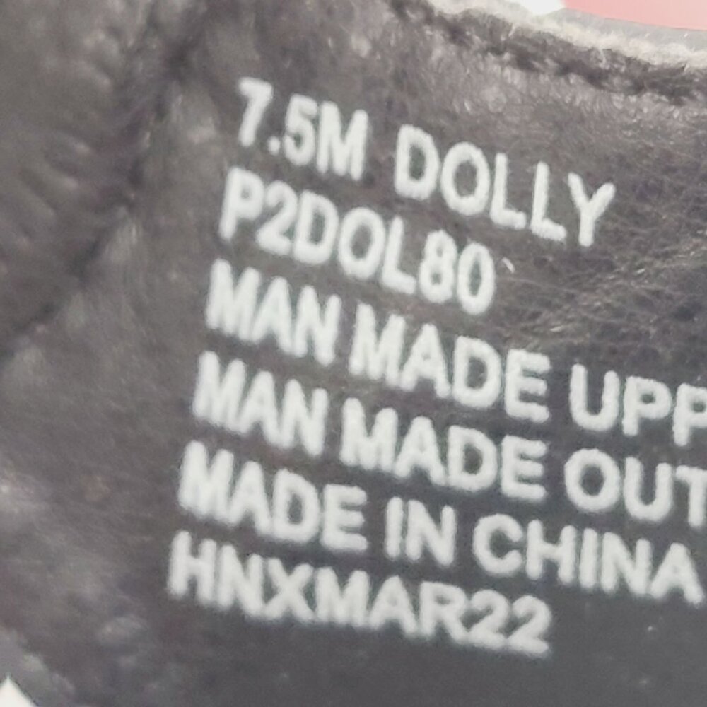 Portland Boot Company Women's Casual Dolly Chunky Sandals Black 7.5 - Picture 10 of 11